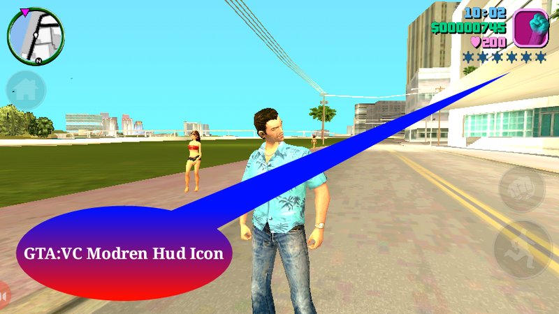 Скины вайс сити на андроид. GTA VC HUD. GTA vice City HUD Mod. GTA vice City Modern. GTA vice City на андроид.