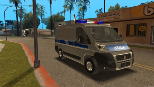 Fiat Ducato Polskiej Policji