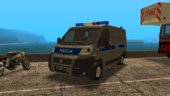 Fiat Ducato Polskiej Policji