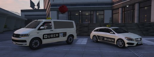 [ UK / English ] Uber / Taxi reskin [replace] Van [add-on]