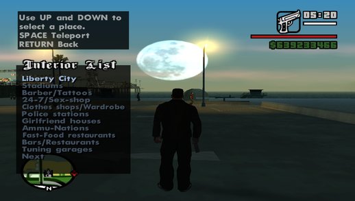 Interior Teleport Menu