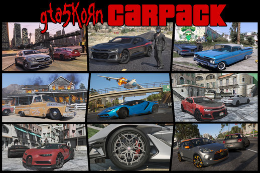 Gta5KoRn Car Pack (48 cars) v1.3