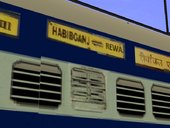 Rewanchal Express Black Window Indian Railways