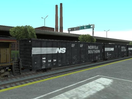 Rail Boxcar Norfolk Southern 