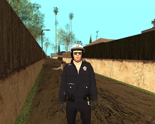 GTA Online Random Skin #192 SAHP Biker Officer