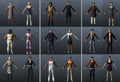 TBOGT/TLAD to GTAIV - Female Ped Replacements (V1.0)