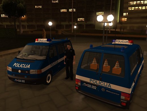 1999 Volkswagen Transporter Mk4 Policija [v1]