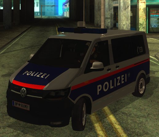 Volkswagen T6 Österreich Polizei