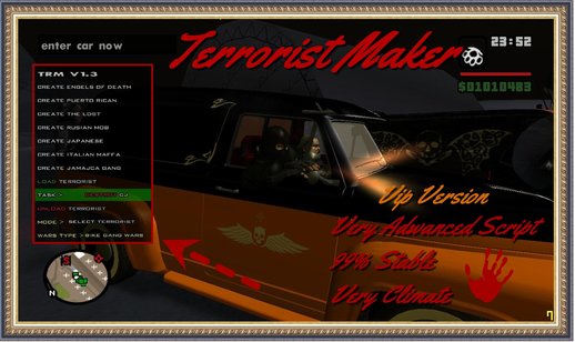Maker Terrorist GTA 4 Style Vip
