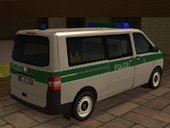 Volkswagen Transporter 5 Polizei