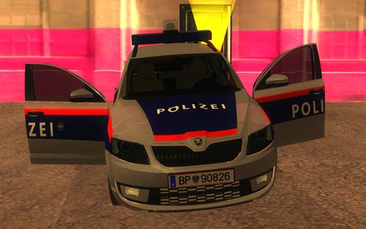 Skoda Octavia Österreichische Polizei