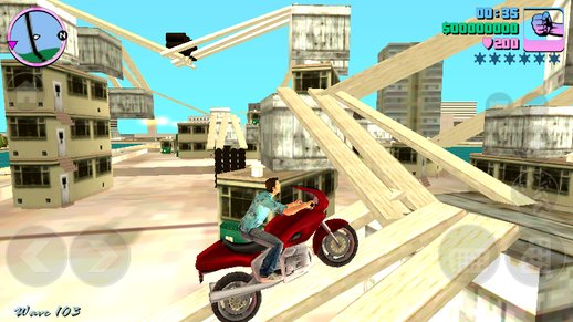 Parkour Stunts Map Mod - GTA Vice City - For Android
