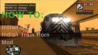 Indian Train Horn Mod