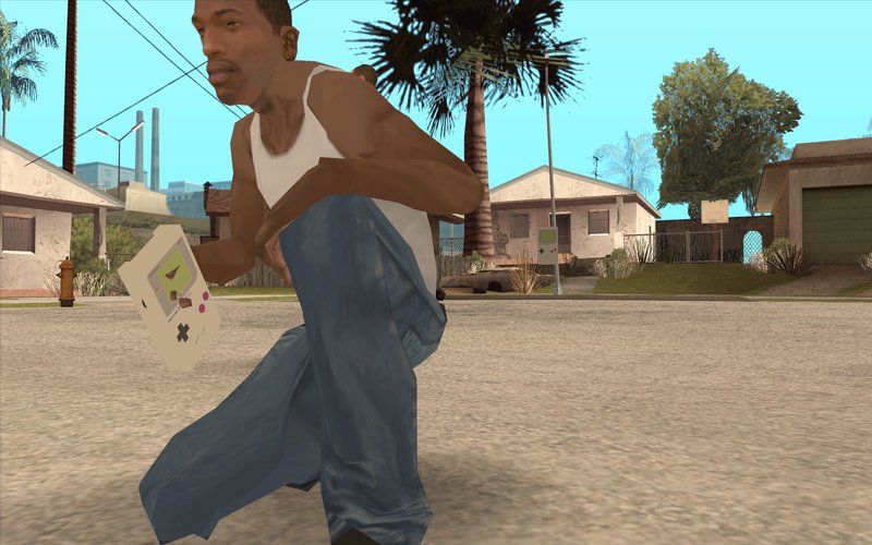 Gameboy for GTA San Andreas