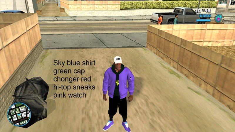 cj na moto.jpg :: Gta SA Mania