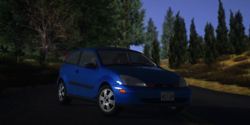 Gta San Andreas Ford Focus Zx3 Svt 2000 2004 Low High Trim