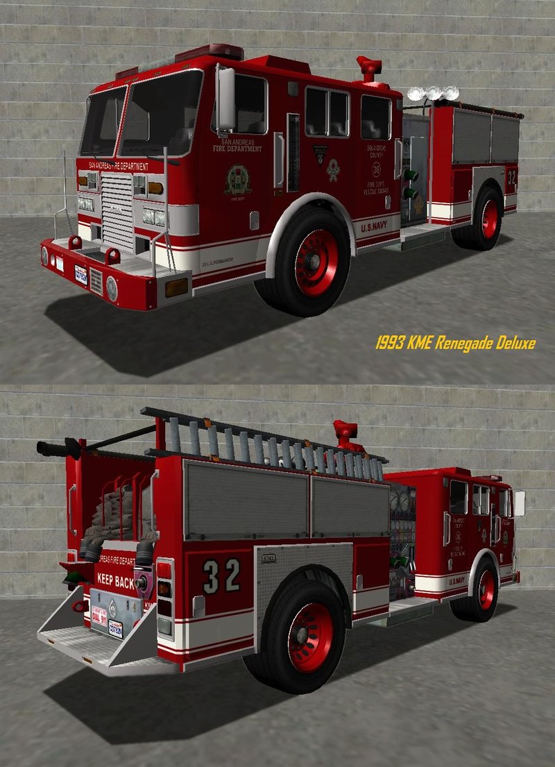 gta san andreas firetruck