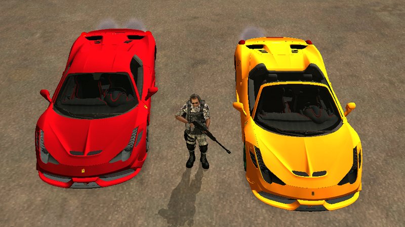 Gta San Andreas Ferrari 458 Dff Only Mod Gtainside Com