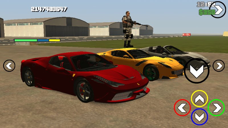 Gta San Andreas Ferrari Dff Only Mod Gtainside Com