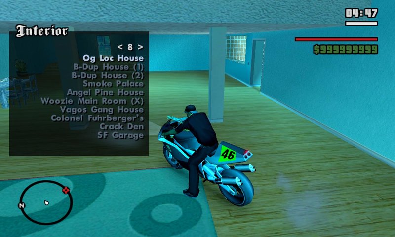 GTA San Andreas Cheat Menu v.5 (PC) New Feature! Mod 