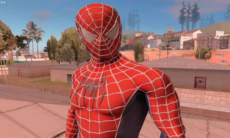 GTA San Andreas Suit Sam Raimi V1 - Marvel Spider-Man PS4 Mod -  