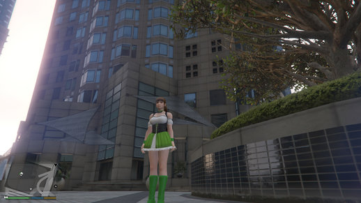 St Patrick's Day Outfit for Mai Shiranui