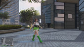 St Patrick's Day Outfit for Mai Shiranui