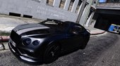 2018 Bentley Continental GT Supersports [ADD-ON / TEMPLATE / Automatic Spoiler]