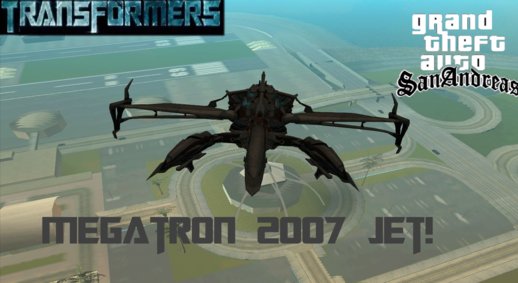 Transformers Megatron Jet 2007