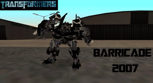 Transformers Barricade High 2007