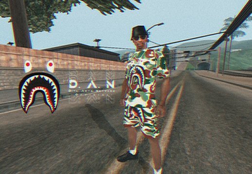 BAPE SHARK Clothes and Pants by D. A. N