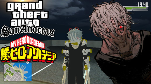 Pack Tomura Shigaraki Skin (Boku no Hero)