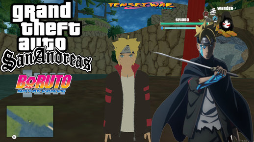 Pack Teen Boruto and Kawaki Skin (Boruto Naruto Next Generation)