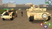 M1A2 Abrams and Hummer H1 dff ony all fix