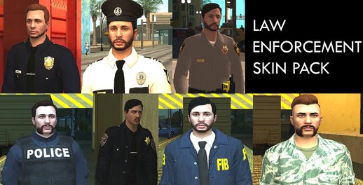 GTA Online Skin Pack #6 Law Enforcement