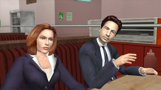 Dana Scully & Fox Mulder (X-Files)