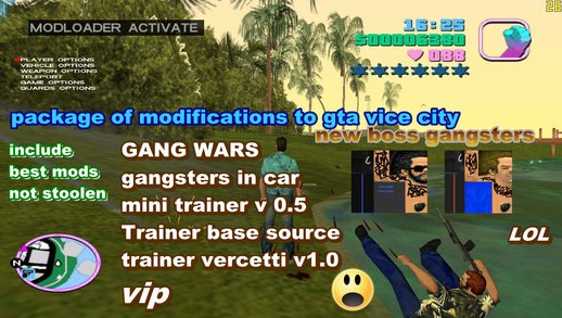 Package of Modifications Vip