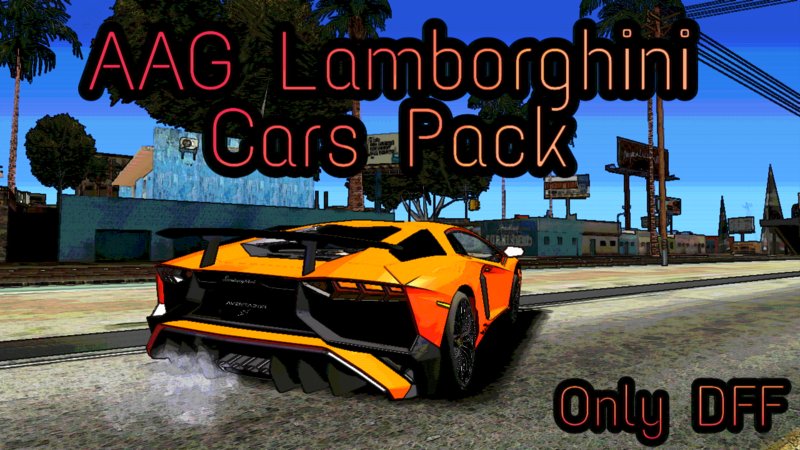 Gta San Andreas g Lamborghini Cars Pack Only Dff Mod Gtainside Com