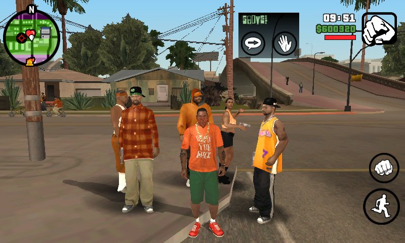 GTA San Andreas Orange Grove Families New Version 1.5 Android Mod ...