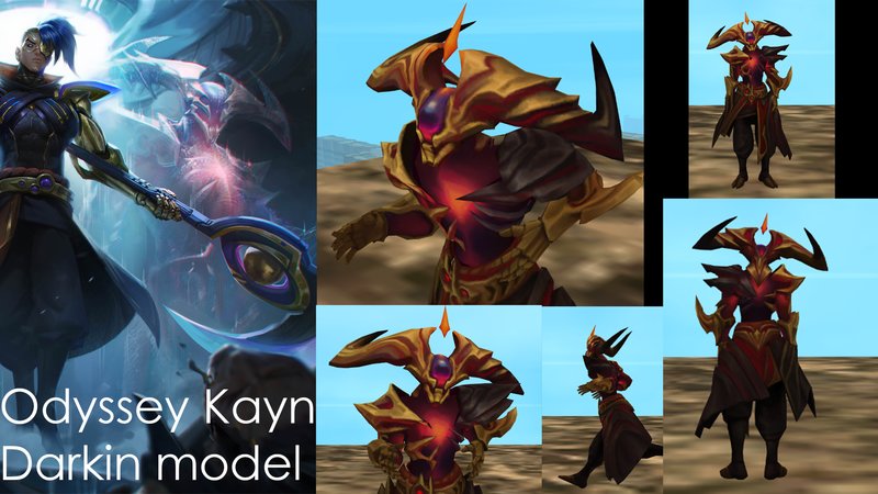 How to get odyssey kayn announcer aswell as how to install custom skins in  general (18.07.2021) 