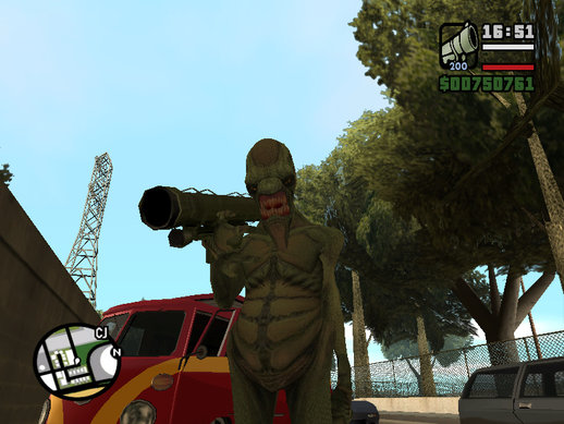 GTA V Alien skin