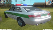 Hyundai Sonata 2009 Police