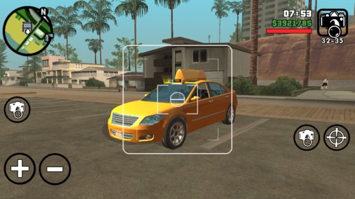 Karin Intruder Taxi (GTA V Vehicle) for Mobile