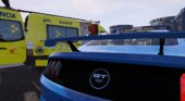 2015 Ford Mustang GT 50 Years Special Edition Police Canary Islands [Marked Unmarked Add-on Tunning]