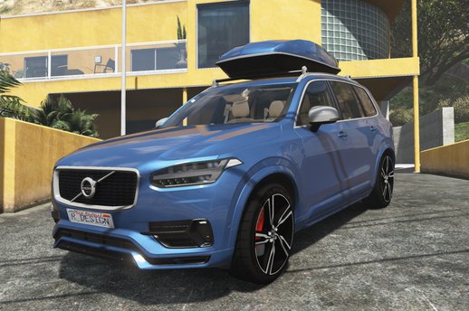 Volvo Xc90 T8 R-Design 2017 [Add-On / Trailer]