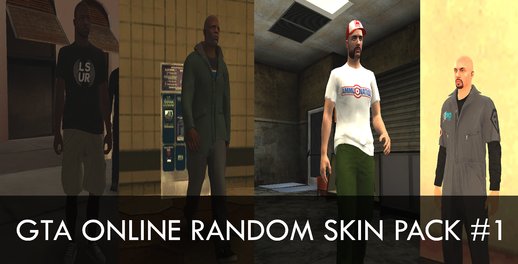 GTA Online Random Skin pack # 1
