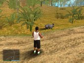 Wild Boar GTA V Style in The Malaise  