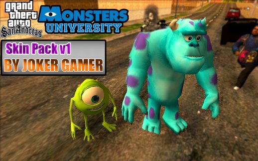 Monsters University SKIN Pack V1.0