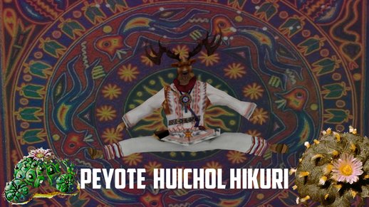 Psychedelic Peyote Huichol Hikuri