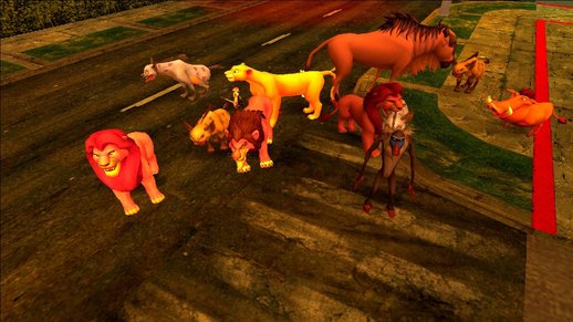 The Lion King Skin Pack